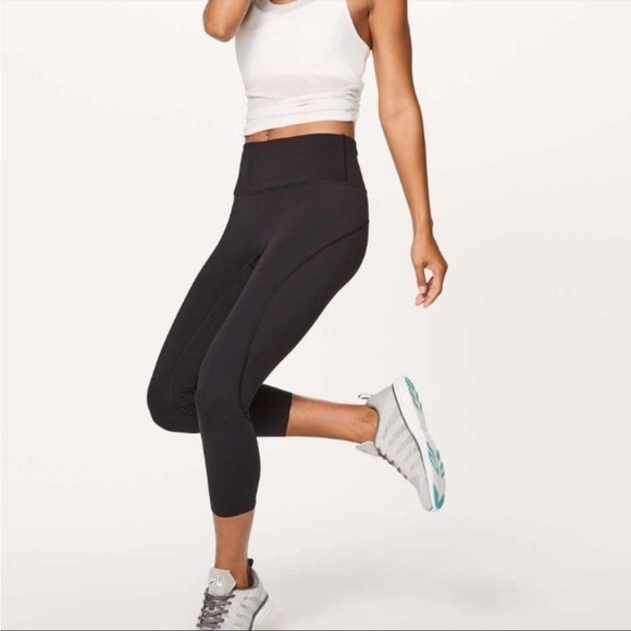 lululemon athletica Pants - COPY - Lululemon Run The Day Crop Black